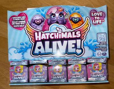 20-Pack HATCHIMALS ALIVE! Blind Box Surprise Mini Figures Self-Hatching Egg Toy