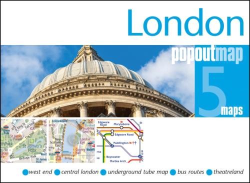 London PopOut Map: Pocket-size, pop up city map of London... - PopOut Maps