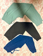 All in Motion Women’s Jogger Pants Lot of 3 Size S Green/Black/Blue Pockets