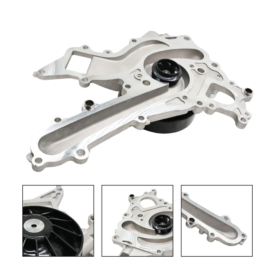 Bomba de agua con junta para Mercedes-Benz C300 C350 E350 E400 GLE350 ML350 V6 3.5 Foto 3 de 4