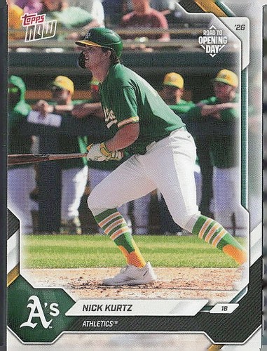 2026 Topps Now OD-121 Nick Kurtz