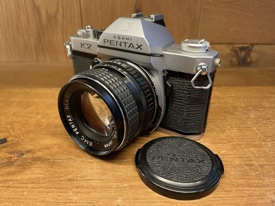 Near Mint* Pentax K2 SLR Film Camera SMC Pentax 50mm Lens