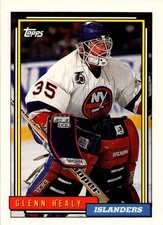 1992-93 Topps #305 Glenn Healy New York Islanders