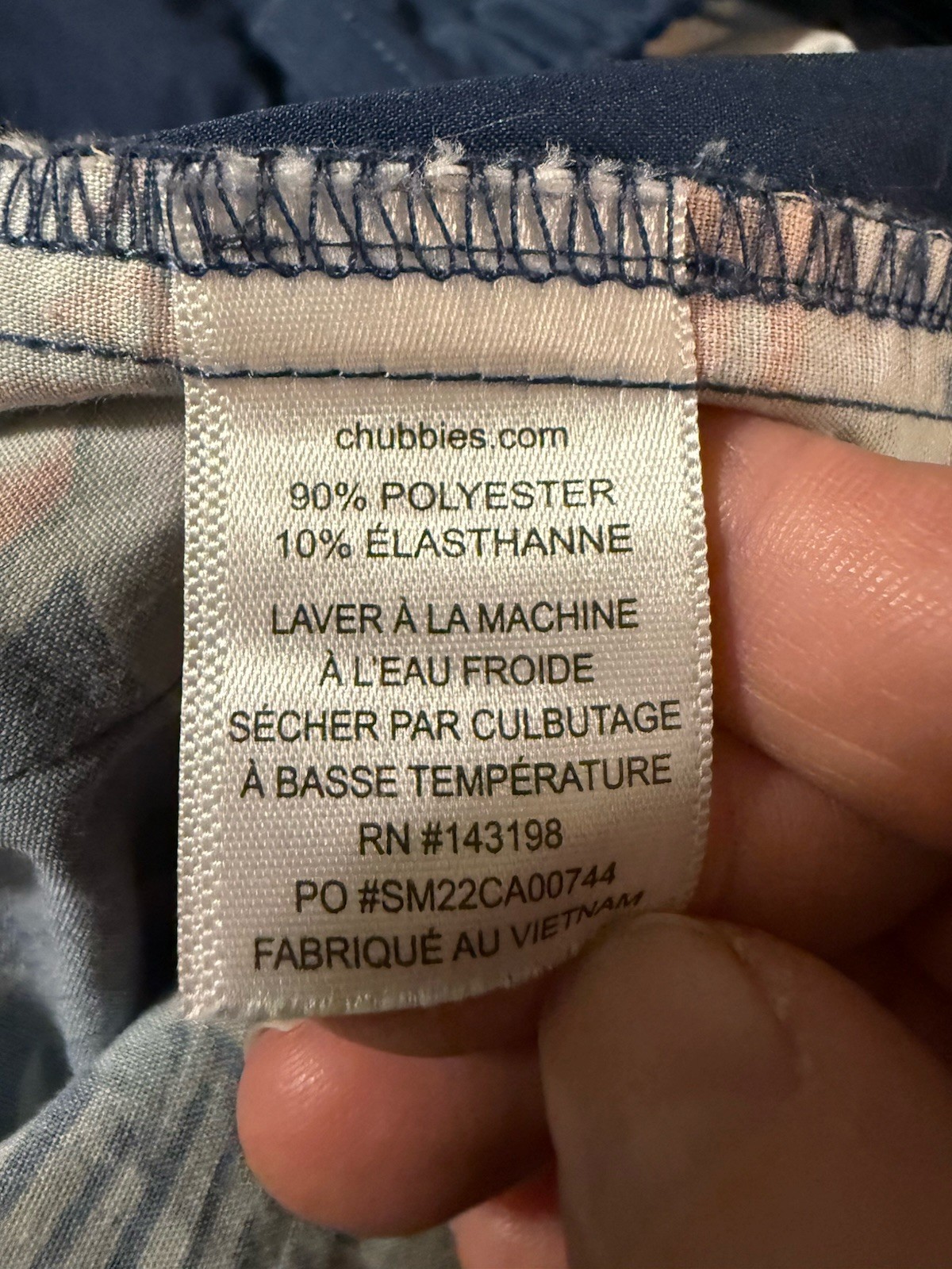 Chubbies Everywear Performance Pants Stretch Blue… - image 14