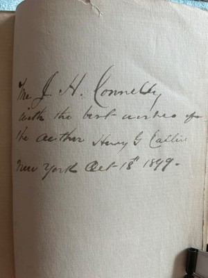 SIGNED 1898 California Classic: Yellow Pine Basin Prospector by Henry G. Catlin