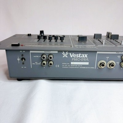 Vestax PMC-09A DJミキサー 本体 Vestax PMC09A Vintage Mixer DJ Analog Type Maintained Tested | eBay