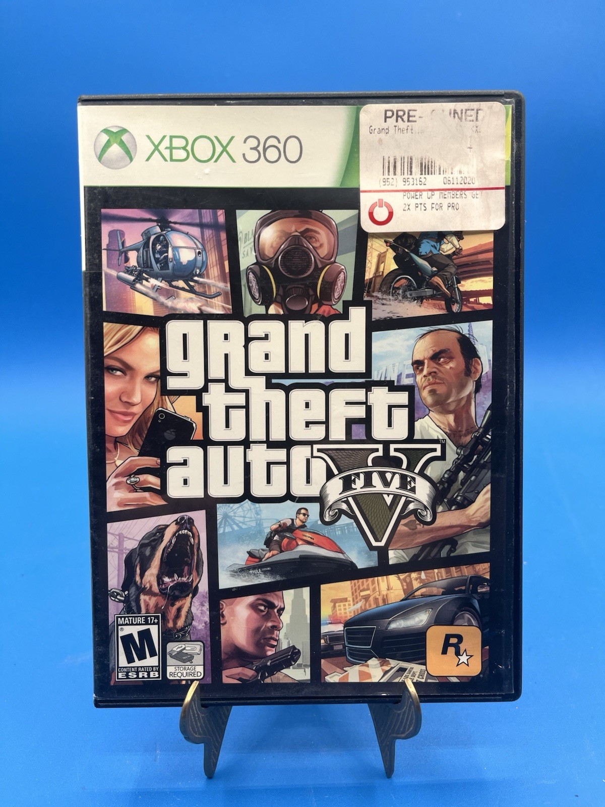 Grand Theft Auto V5 Five Xbox 360 Video Game