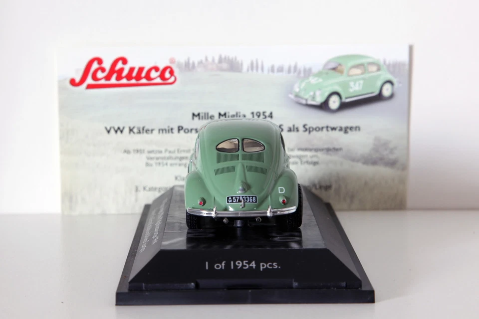1:43  VW Sportswagen n° 347 Mille Miglia 1954 - Schuco 02798 - Immagine 4 di 4