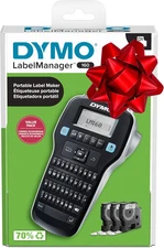 Labelmanager 160 Portable Label Maker Bundle, Easy-To-Use, One-Touch Smart Keys,