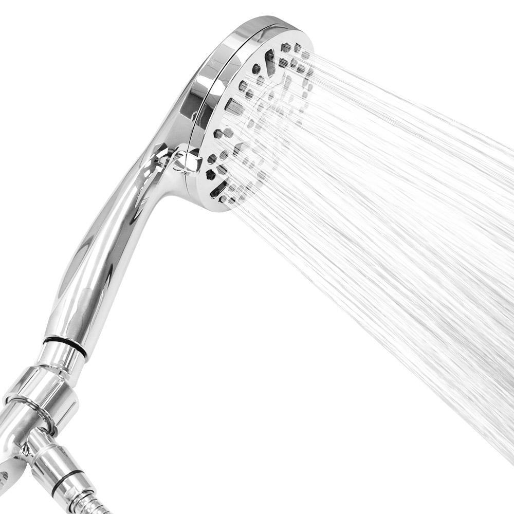 Multi-Function Pressurized Stainless Steel Shower Head Set Rust-Proof Durable