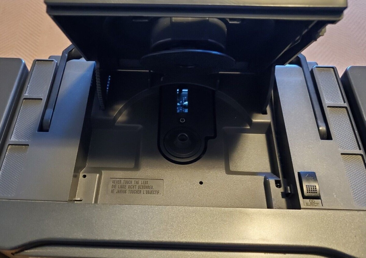 Sharpe AM/FM Radio CD/Cassette Player GX-CD56 TESTED Working Black