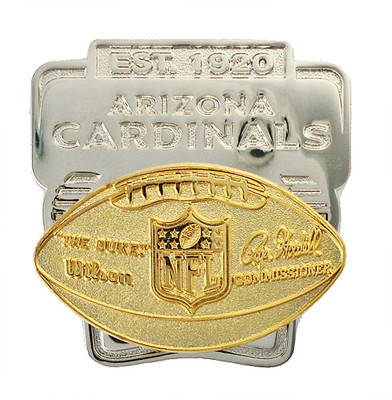 Arizona Cardinals Year Established NFL Commissioner's Golden Football Pin