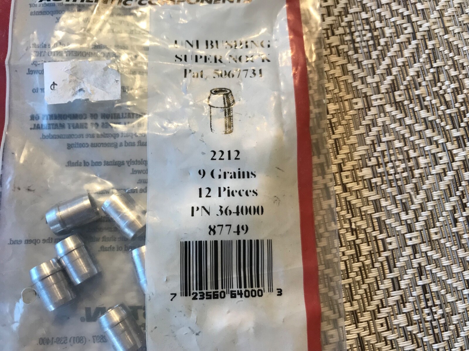 Easton Archery Super Nock UNI Bushing, 364000, Arrow Size 2212 eBay