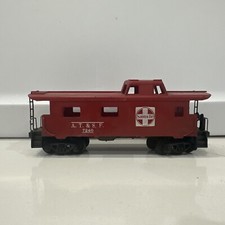 Tyco HO Scale 40' Santa Fe ATSF 7240 Cupula Caboose
