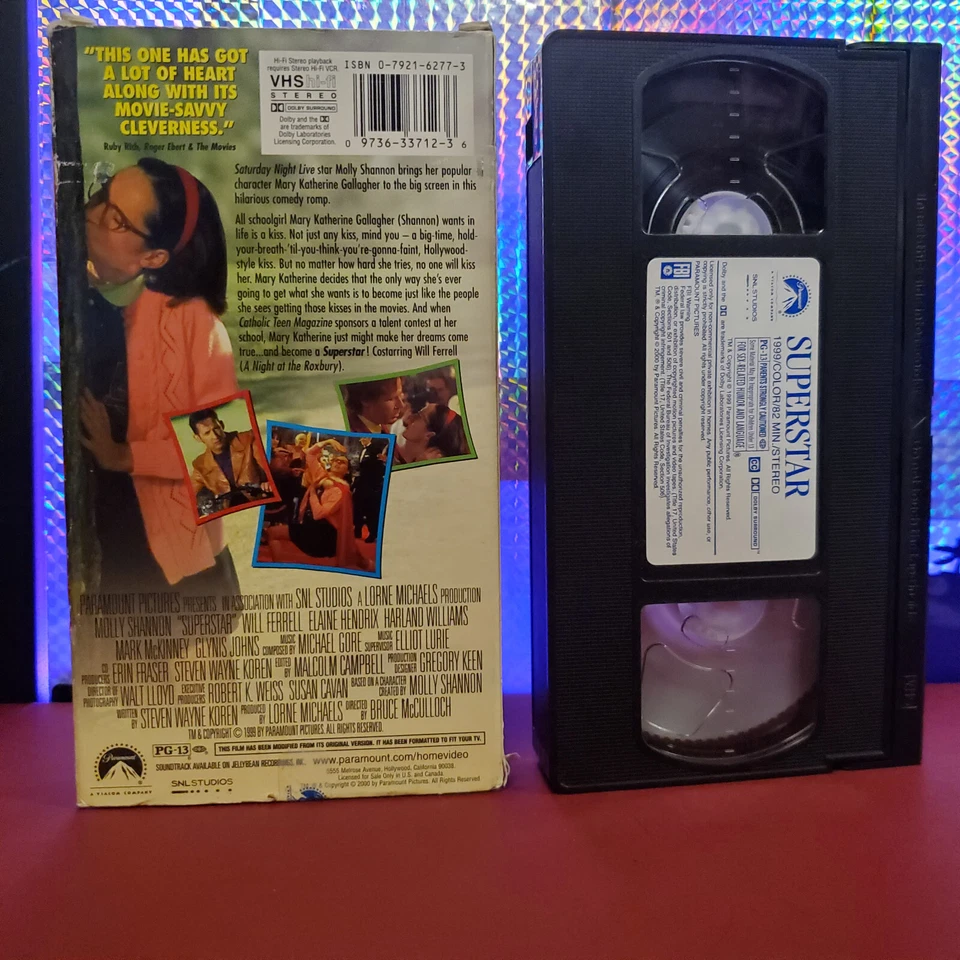 VHS Superstar Dare to Dream Mary Katherine Gallagher SNL VHS - Tested - Buy2Get1 Foto 2 de 4