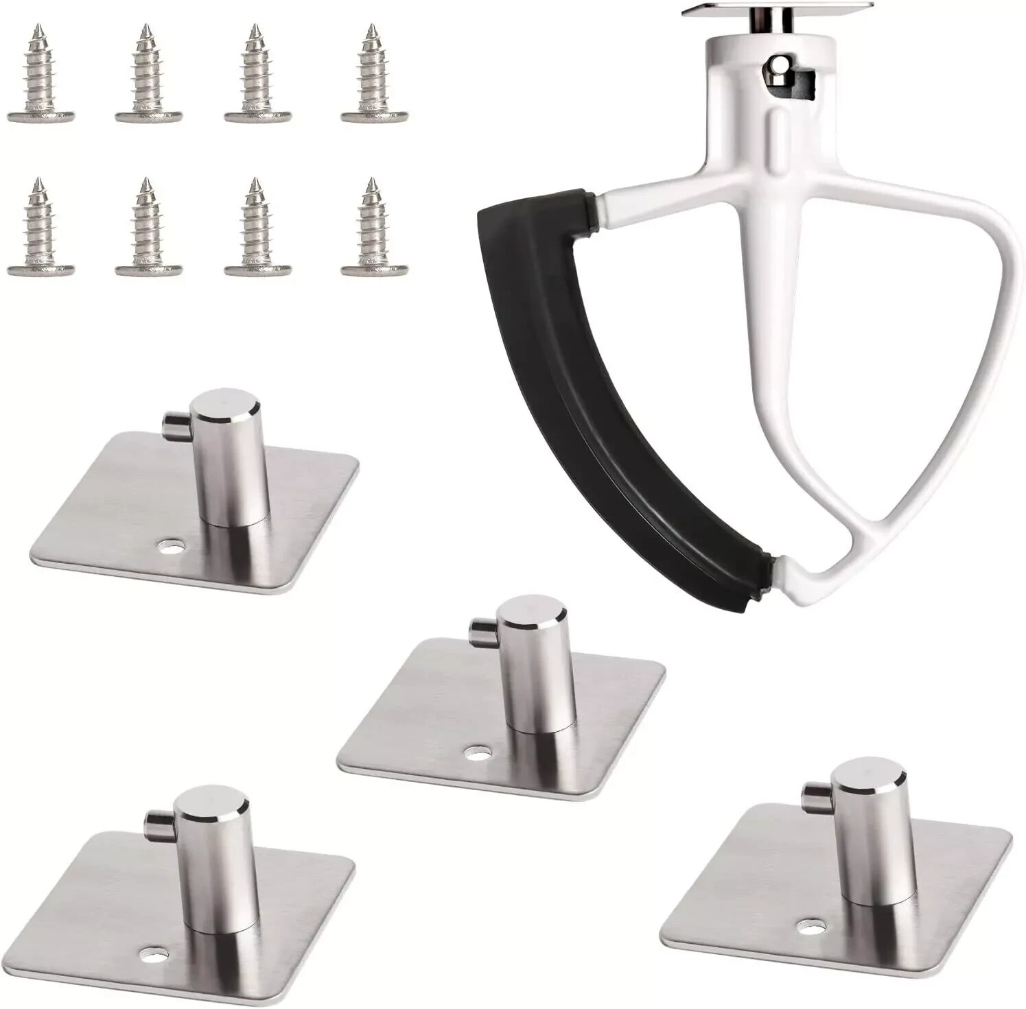 KitchenAid Stand Mixer Accessory Holder for Flat Beater and Attachments-image