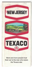1969 Texaco road map New Jersey
