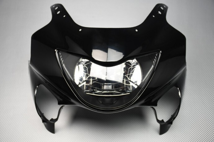 Optique phare et carénage avant noir pour HONDA CBR 600 F 1999-2000