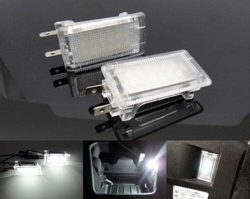 2x Luggage Boot Compartment Light LED For Boxster 986 987 Cayman 911 Carrera 996