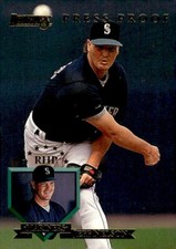 1995 Donruss Press Proof #438 Jeff Nelson /2000 Seattle Mariners