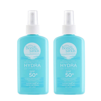 Bondi Sands Broad Spectrum UVA & UVB Protection Hydra UV Protect SPF50+ 40ml x2