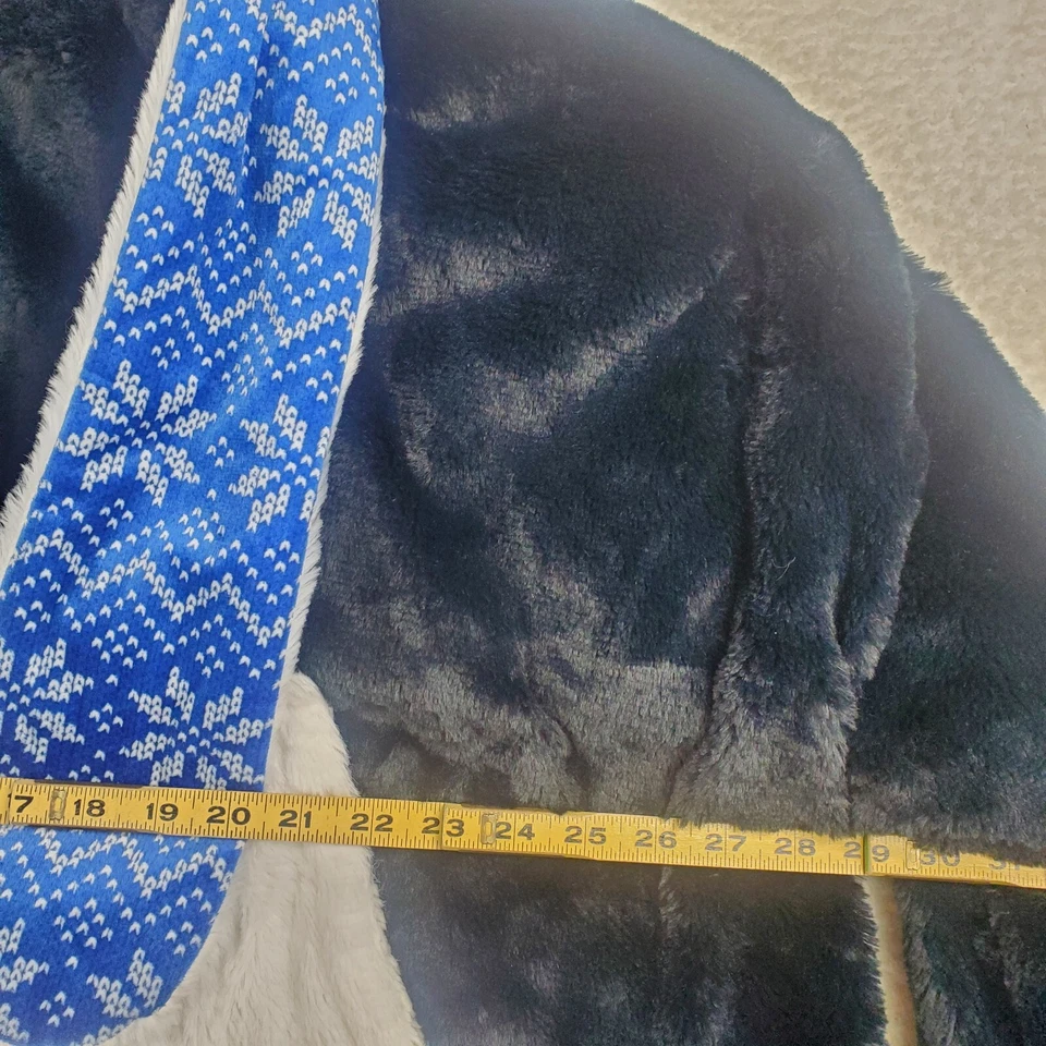 Suéter Pullover Manta Sherpa Holiday Penguin Polar Con Capucha Talla Única Foto 4 de 4