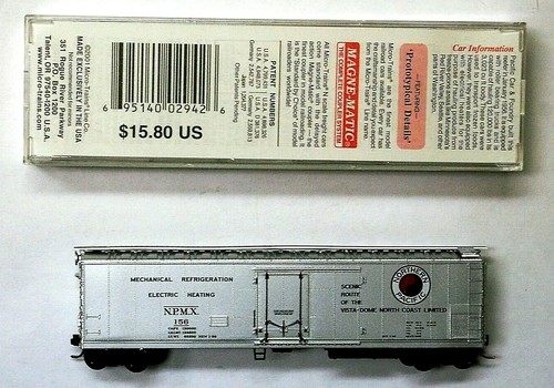 Coche refrigerador mecánico MTL Micro-Trains 69150 Northern Pacific NP 156 | Zustand: New