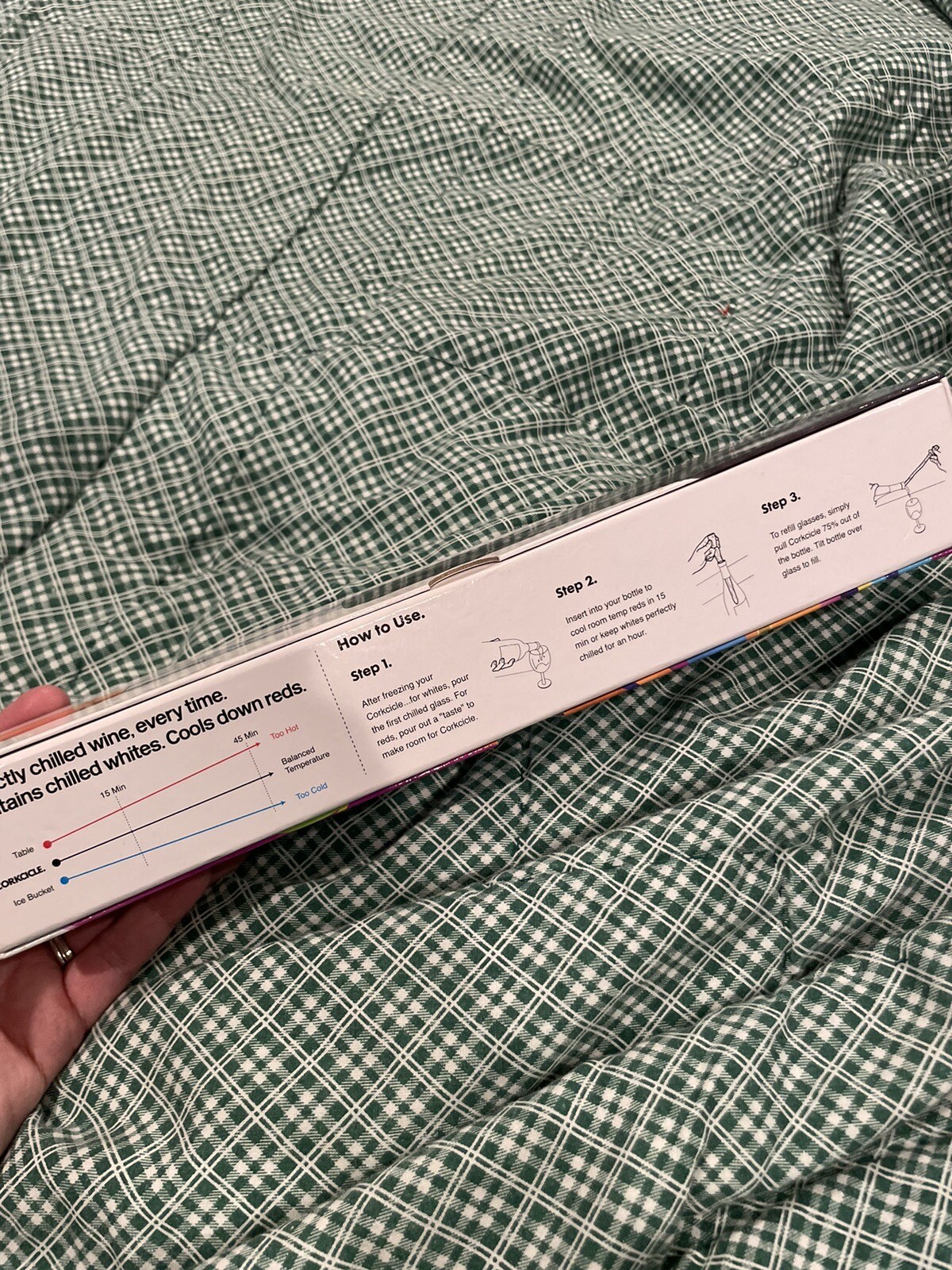 Corkcicle Color Wine Chiller For Perfect Chilled Wine Great Gift eBay