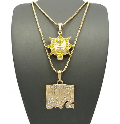 NEW GLORY BOYZ & GLO GANG PENDANT &24