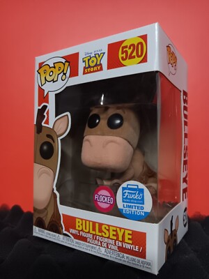 Funko Pop! Toy Story Bullseye (Flocked) #520 (Funko Shop) Excellent 