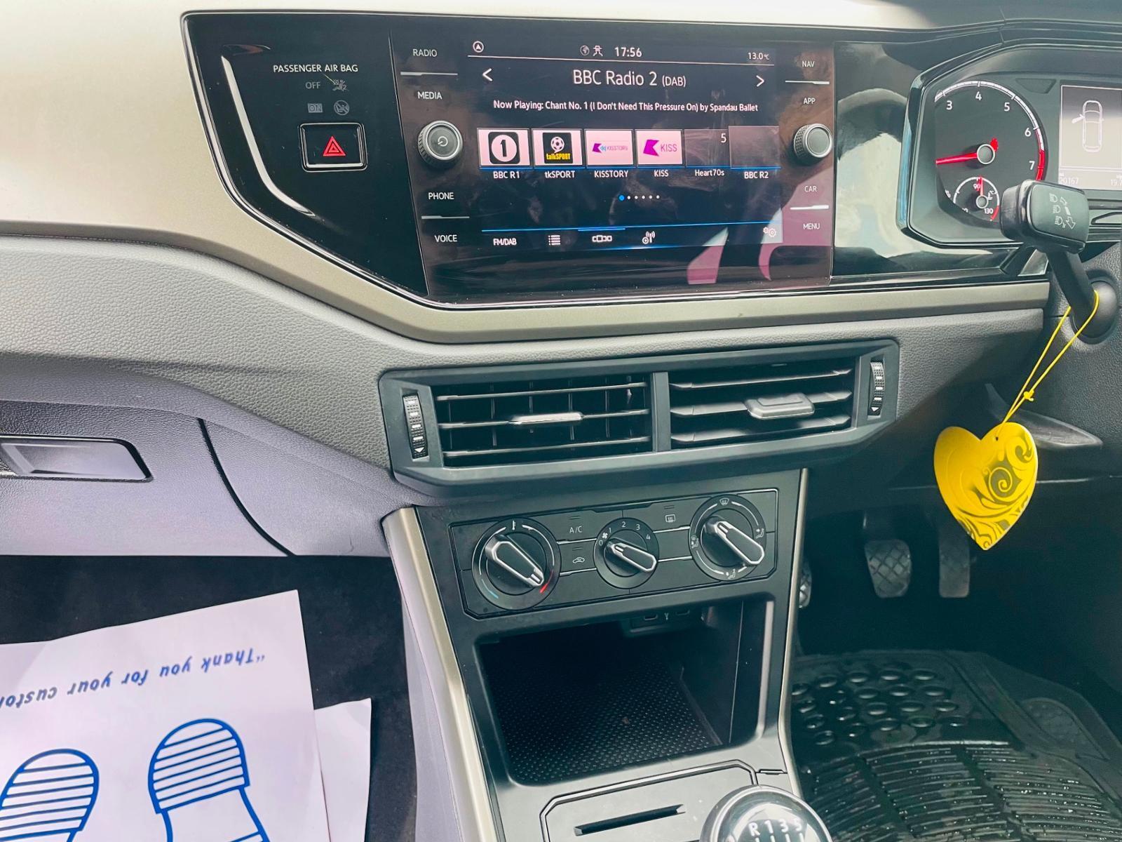 VW POLO 1.0 TSI MATCH 5 DOORS LOW MILEAGE DEALER WARRANTY CLEAN CAR