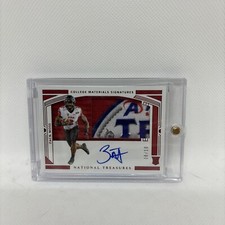 Zack Moss #136 National Treasures Collegiate  Bowl patch /10