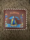 VTG Kids Vinyl Wallet Florida Souvenir w/ First Aid Patch & Crewman Shield !! — photo 1