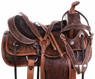 Selle western pour pièces - Accessoires animaux