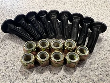 MEYER SNOW PLOW CUTTING EDGE BOLT KIT - 1/2" X 2" GRADE 8 HARDENED BOLTS - 08184