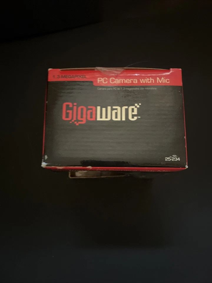 Gigaware PC Camera + Mic-25-234-1.3 Megapixel-Windows-USB Conncet-New in Box - Image 4 of 4