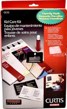 Curtis Computer Kid Care Kit,Family Pack,3.5"Disk Dr.Cleaning Kit,Wipes,Swabs 