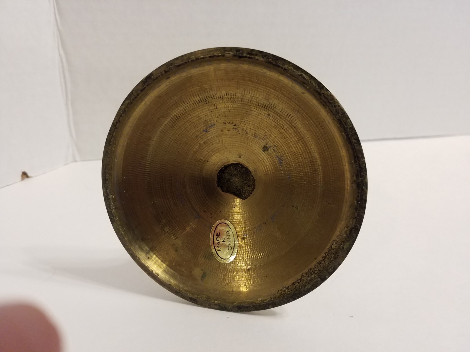 Vintage Brass Candlestick Candle Holder 5 3/4" to 3 1/4" Made In China