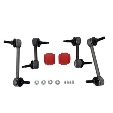 6PC Front/Rear Sway Bar Links+Bushings For 2004-2012 Chevy Colorado GMC Canyon