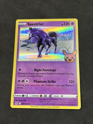Pokemon Trick Or Trade 2023 Spectrier 081/196 Holo Stamped | eBay Pokemon Trick Or Trade 2023 Spectrier 081/196 Holo Stamped | eBay