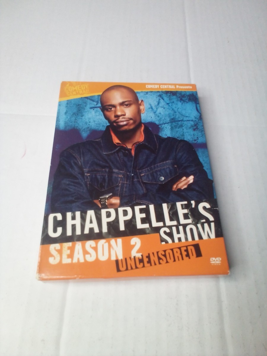 Chappelle's Show Season 2 Uncensored Comedy Central 3 Disc Set