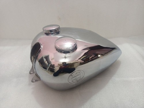 Ajuste para Puch 250 Tf 1952 250Cc cromo gasolina combustible tanque de gasol... - Imagen 4 de 8