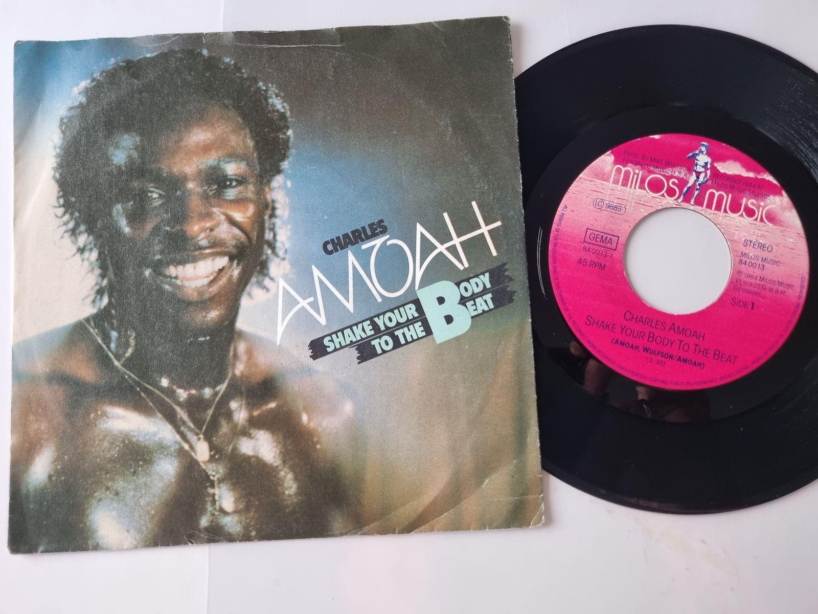 7"" Single Charles Amoah - Shake your body to the beat Vinyl Germany
