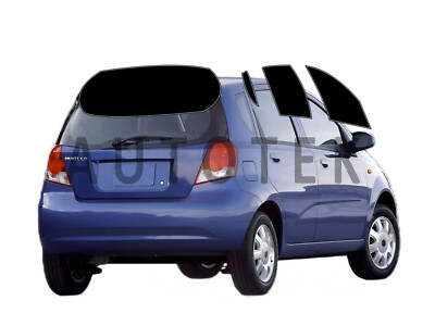 PreCut All Sides Window Film Any Tint Shade For Chevrolet Aveo5 Hatch 2006-2011