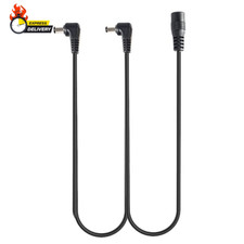 1 to 2 Ways Daisy Chain Cable Guitar Effect Pedal Power Supply Splitter Cable Ad