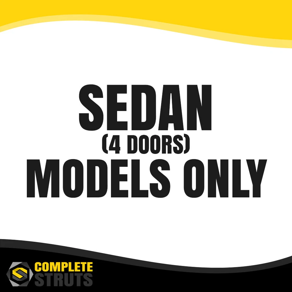 1996-2005 Mercury Sable Sedan Front & Rear Complete Struts & Coil Springs Foto 2 de 4