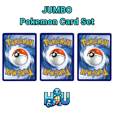 are jumbo pokemon cards fake - 5 Oversize - Random Assortment - No Duplicates How To Easily Spot &