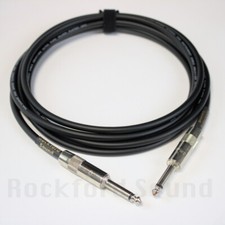 Van Damme XKE Classic Guitar Cable, Straight to Straight Nickel Bigfoot Plugs