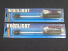 Lot of 2 12.5" Blue Neon Light for Computer Gaming Case 12V