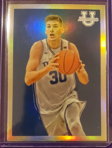 2022-23 Bowman Chrome University 2009 Refractor 🏀 Kyle Flipowski